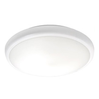 Plafond LED stropní svítidlo do koupelny Povrchová montáž 22W lm 4000K Neutrální 120° se senzorem pohybu Kulaté bílé IP65 Midas Masterled