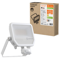 LED reflektor 41W 5500lm 3000K IP65 bílý se senzorem pohybu LEDVANCE Floodlight