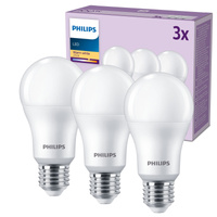Sada 3x E27 A65 LED žárovka 13W = 100W 1521lm 2700K Teplá 150° PHILIPS