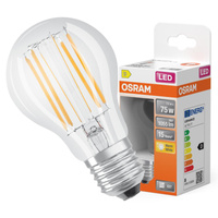 LED žárovka E27 A60 7.5W = 75W 1055lm 2700K Teplá bílá 300° vlákno OSRAM STAR