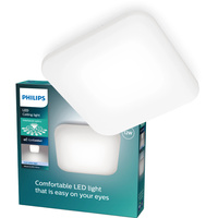 Plafond LED stropní svítidlo MAUVE 12W 4000K 26cm Square PHILIPS s povrchovou montáží