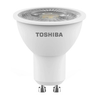 LED halogenová žárovka GU10 4W = 50W 345lm 6500K Studená bílá TOSHIBA Spotlight