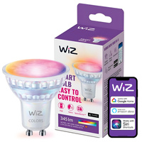 LED žárovka GU10 PAR16 4,7W = 50W 2200-6500K + RGB SMART WiFi/Bluetooth WiZ