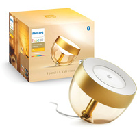 Stolní lampa IRIS LED Gold EU/UK 8,1W CCT RGB PHILIPS HUE Bluetooth Zigbee