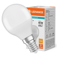 LED žárovka P45 E14 4,9W = 40W 470lm 2700K teplá bílá LEDVANCE
