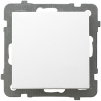 Spínač světla Jednopólový spínač bílý ŁP-1G/m/00 OSPEL AS