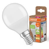 LED žárovka P45 Ball E14 4,9W = 40W 470lm 2700K Warm 200° PCR LAMPS Osram