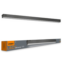 LED modulární povrchové panelové světlo 50W 5000lm 5000K studená bílá Black Videx