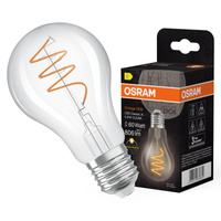 Dekorativní LED žárovka A60 E27 5,9W = 60W 806lm 2700K teplá bílá 300° Vintage 1906 Osram