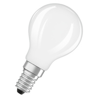 LED žárovka P45 E14 4,2W = 40W 470lm 3000K Warm 300° Value Class Ledvance