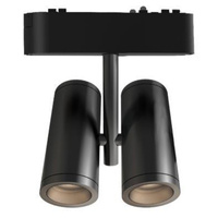 LED reflektor pro magnetické zavěšení s dvojitým nastavením 16W 1280lm 4000K neutrální CRI90 36° 48V černý Luxo Masterled