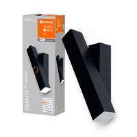 Chytré nástěnné svítidlo SMART + WIFI 12W ORBIS WALL CROSS BLACK LEDVANCE