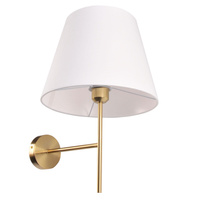 Nástěnné venkovní fasádní svítidlo E27 White Gold ELENA Sanico Goldlux