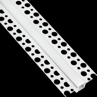 Podhledový Architektonický Hliníkový Profil pro LED do Sádrokartonových Desek, 1m + Mléčná Krytka LUMILED