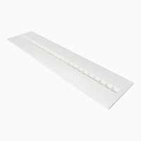 LED panelové stropní světlo 27,5W 4150lm 4000K neutrální stmívatelné Flush Mount White 120x30cm Louver Ledvance