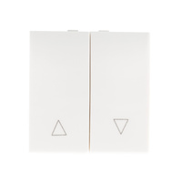 Vypínač NO Vypínač 16A Square White OFFICE Kanlux