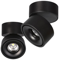 Stropní svítidlo Reflektor nastavitelný LED 9W 550lm 3000K Warm Dimmable CRI90 Black Lahti Kobi