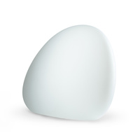 Zahradní lampa venkovní stojící E27 bílá vodotěsná IP44 STONE M 10580 Nowodvorski