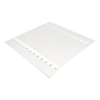 LED panelové stropní světlo 27,5W 4150lm 4000K neutrální stmívatelné Flush Mount White 60x60cm Louver Ledvance