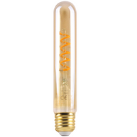 LED žárovka E27 T30 3,6W = 20W 220lm 3000K Warm 320° Filament GOLDLUX (Polux) Dekorativní