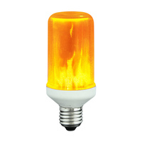 LED žárovka T60 E27 3W lm 1400K Warm 270° Decorative FLAME Sanico Goldlux