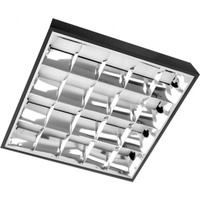 Přisazené svítidlo Raster LED 4 x T8 60 cm G13 Black