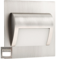 Schodišťové svítidlo DECORUS 9 LED 1.2W Satin ProVero Studená bílá