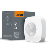 Venkovní světelný senzor pohybu a soumraku 1200W bílý IP54 VL-SPC24W Videx