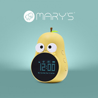Dětský elektronický budík žlutý dobíjecí 1200mAh MARY'S GRUSH