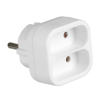 Síťový rozbočovač Double 2x Euro 2P Thief 2 zásuvky VAYOX