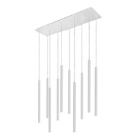 Stropní svítidlo LASER 8922 Nowodvorski bílé 10xG9 závěsné ocelové minimalistické