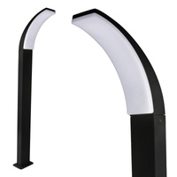 Zahradní stožár LED venkovní stojací lampa 12W 1600lm 4000K neutrální 180° černá IP44 Amy Sanico Goldlux