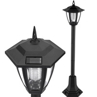 Solární venkovní stojací lampa – sloupek 70 cm