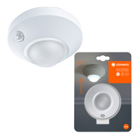 Nightlux Stropní LED noční lampa bílá 1.70W 105lm 4000K IP20 Ledvance Pohybový senzor