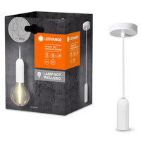 E27 závěsné stropní svítidlo bílé Vintage 1906 kyvadlo Ledvance