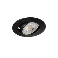 LED reflektor pro vestavbu 4,8 W 450 lm 6500K studená 36° černá FIZU Kanlux