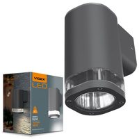 Venkovní nástěnné svítidlo IP54 GU10 Grey BRUNO Videx