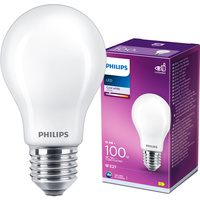 LED žárovka E27 A60 10.5W = 100W 1521lm 4000K Neutrální bila 300° PHILIPS Classic