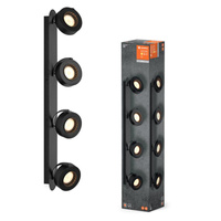 LED Spot Venus LEDVANCE 4-bodový reflektor 4 W černé stropní svítidlo LEDVANCE Nástěnná svítidla