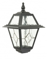 Hlava stínidla pro venkovní stojící zahradní lampu z barevného skla K 1018 N E27 Su-Ma