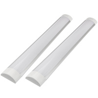 2x LED lineární garážový světelný pás 24W 4000K neutrální 90cm