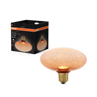 LED žárovka E27 Frost 3,5W 300lm 2700K Warm Decorative Flat Orange Osram