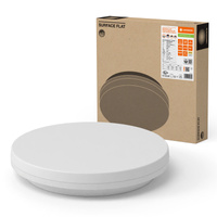 Plafond LED stropní svítidlo 46010W 2660lm 3000K - 4000K CCT s Twilight Motion Sensor Povrchová montáž bílá 33cm Povrch Ledvance