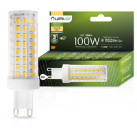 Žárovka LED G9, KAPSLE 12W = 100W 1152lm 3000K Teplá bílá 360° LUMILED