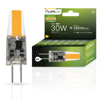 Žárovka LED G4, KAPSLE 3W = 30W 330lm 12V AC/DC 3000K Teplá bílá 360° LUMILED