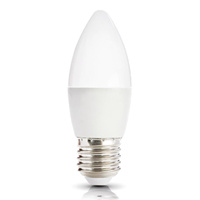 LED žárovka E27 Candle 5W 420lm 3000K Warm 200° Kobi