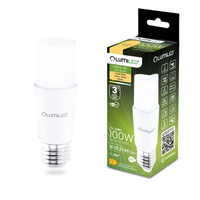 LED žárovka E27 Tubular T45 13W = 100W 1521lm 3000K Warm 200° LUMILED