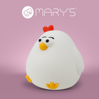 Dětské noční světlo LED 2,5W 3000K Warm USB dobíjecí 800mAh bílé MARY'S CURE