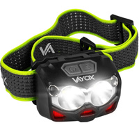 COB XTE LED čelovka Nabíjecí USB IP65 Professional Vayox