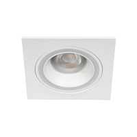 Halogenové bodové svítidlo LED GU5.3 GU10 Square White Feline Kanlux Flush Mount